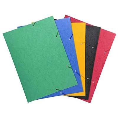 Immagine di Exacompta 59500E cartella con Elastici, 32x44 cm, Colori assortiti, 1