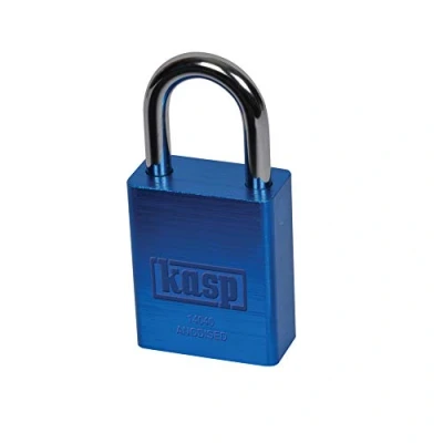 Immagine di Kasp K14040BLUD Lucchetto, alluminio solido, 38 mm, blu