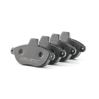 Immagine di metelligroup 22 0105 0 Pastiglie Freno Anteriori E Posteriori, Made in Italy, Pezzo di Ricambio per Auto/Automobile, Kit da 4 Pezzi, Certificate ECE R90, Prive Rame