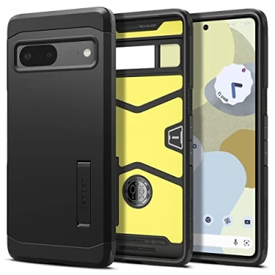 Immagine di Spigen Cover Slim Armor CS Compatibile con Google Pixel 7 Nero