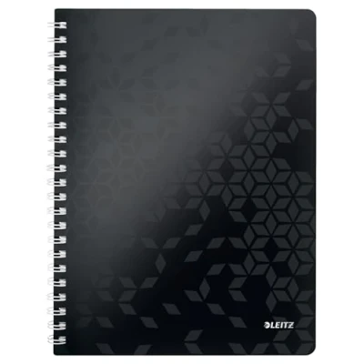 Immagine di Leitz Blocco per appunti WOW A4 PP a righe, Nero
