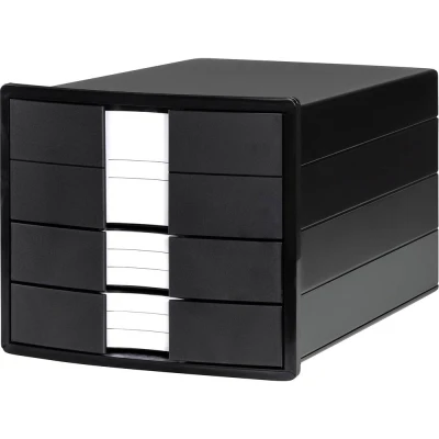 Immagine di HAN IMPULS 1017 13 Cassettiera Nero DIN A4, C4 Numero cassetti: 3