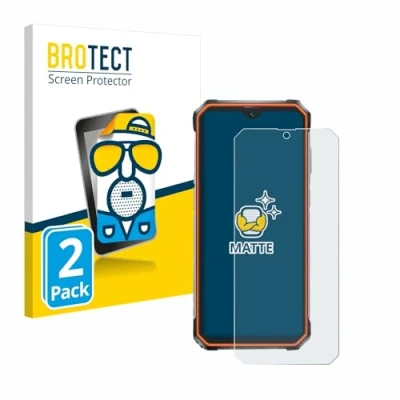 Immagine di brotect Pellicola Protettiva Opaca per Blackview BV9200 Anti Riflesso (2 Pezzi)