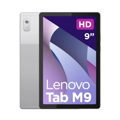 Immagine di Lenovo Tab M9, Display 9&quot; HD, MediaTek Helio G80, WI FI 5, RAM 3GB, Memoria 32GB, Tablet Android 12, Arctic Grey [Esclusiva Amazon] + Alimentatore Custodia