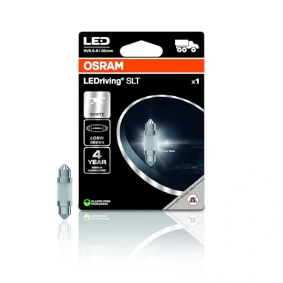 Immagine di OSRAM LEDriving SLT C5W 6436, ≜ C5W, 24 V, lampada di segnalazione per camion, fuoristrada, non ECE, 1