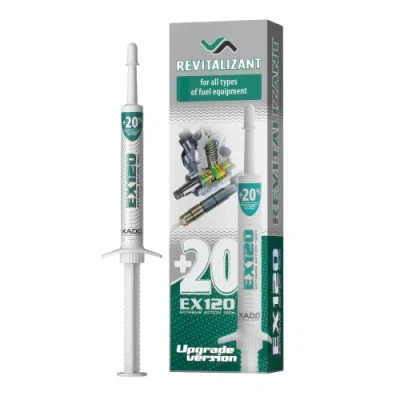 Immagine di XADO Additivo per Ogni Tipo di Sistema Alimentazione con Revitalizant® EX120 impianti combustione e sistemi iniezione, 8ml