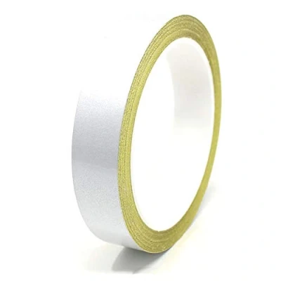 Immagine di 10m Strisce riflettente adhesive decorative per auto moto barca e modellismo in vari colori autoadesive Lunghezza (10mm, Argento)