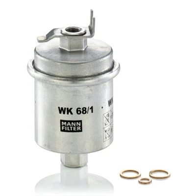 Immagine di MANN FILTER WK 68/1 x Filtro Carburante con guarnizione HONDA: CR V 3, CIVIC 6 Hatchback, 2, ROVER: 400 Sedan, Tourer, 600