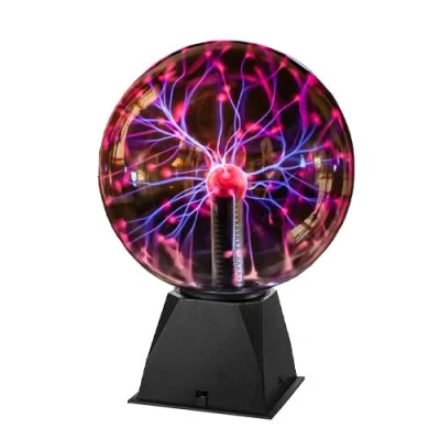 Immagine di I TOTAL® Lampada al Plasma Magica Sensibile Tocco e Suono Luce Novità Luci Notturne per Decorazione/Bambini/Camera da Letto (6&quot;)