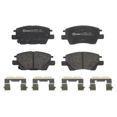 Immagine di BREMBO P 10 073 Kit pastiglie freno con segnalatore acustico usura accessori