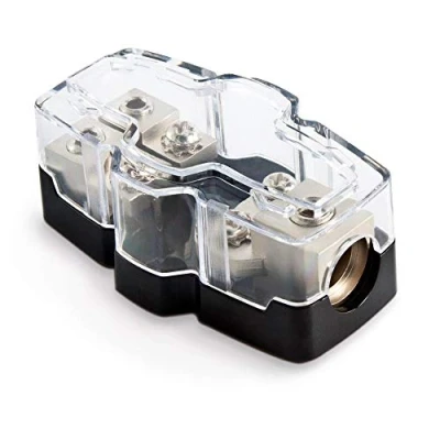 Immagine di Sinustec MAV 1 2 Porta fusibile Mini ANL HiFi per auto protetto dagli spruzzi dacqua