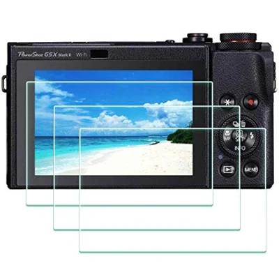 Immagine di Vetro Temperato per Canon G7X Mark II / G7 X G9X G9 G5 G5X Pellicola, ULBTER protettivo protezione 0,3 mm Durezza 9H [3 pezzi]
