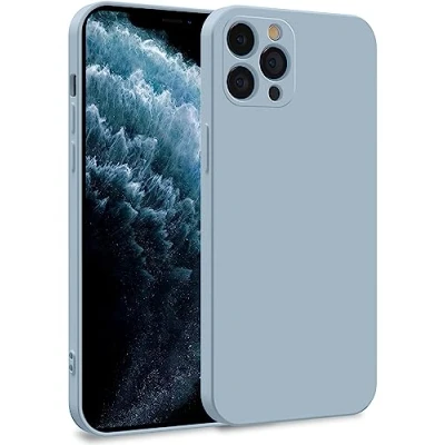Immagine di MyGadget Cover per iPhone 11 Pro Custodia in Silicone Morbido a Doppio Strato Case con Protezione Fotocamera &amp; Fodera Interna Antigraffio Azzurro