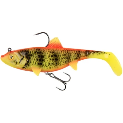 Immagine di Fox Rage Replicant 14cm 5.5&quot; wobble 55g UV Bright Perch Shads