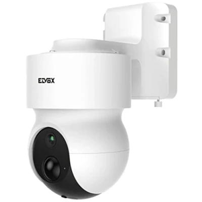 Immagine di VIMAR 46243.030B Telecamera WiFi a batteria da esterno, motorizzata, colori, Full HD, supervisione app, registrazione su micro SD fino 128 GB (non inclusa)