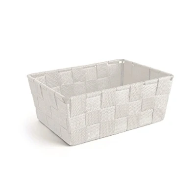 Immagine di Excelsa Cross Cestino Portatutto, Weiß, 21x16x8.5 cm