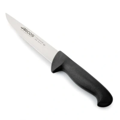 Immagine di Arcos Serie 2900 Coltello Scannare Macellaio Bistecca Lama Acciaio Inossidabile Nitrum 160 mm Manico Polipropilene Colore Nero