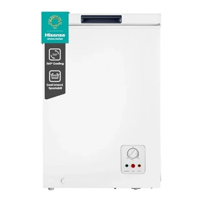 Immagine di Hisense MCF95E Congelatore a Pozzo 95 L di capacità, Silenzioso 40 dB, Bianco, 54.6 x 47.9 85.4 cm