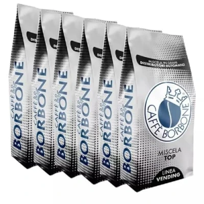 Immagine di Caffè in grani Miscela TOP Vending Borbone 1 kg x 6
