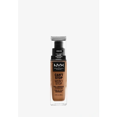 Immagine di Nyx Professional Makeup CAN&#039;T STOP WON&#039;T Foundation Fondotinta, Donna, Taglia: One Size, 15.5 cinnamon