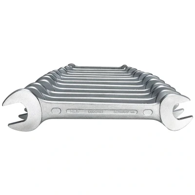 Immagine di Gedore 6078350 Kit chiavi a forchetta doppie 12 parti 6 34 mm DIN 3110