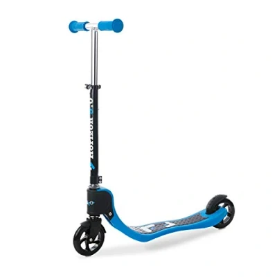 Immagine di Mondo On&amp;Go Horizon 5.0 Monopattino 2 Ruote in alluminio PP e manopole TPR freno di sicurezza posteriore Colore Blu