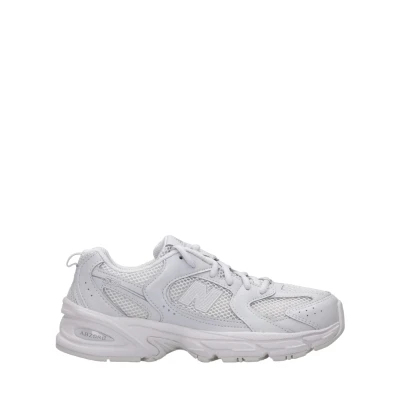Immagine di New Balance Sneaker stringate 480 V1 per bambini, Bianco/Rosa foschia, 6 Big Kid