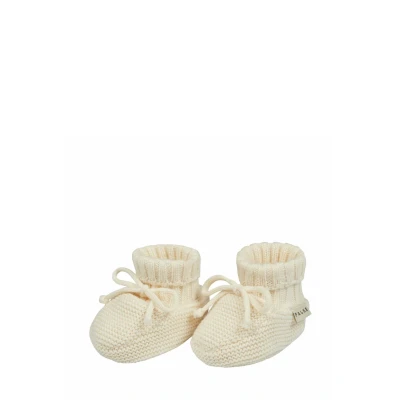 Immagine di FALKE Knitted Shoe B SO cotone tinta unita 1 paio, Calzini Unisex Bimbi 0 24, Beige (Pearl 2022), 74 80