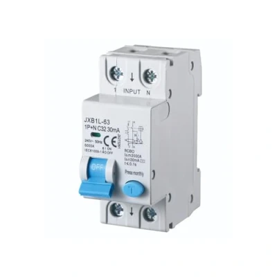 Immagine di gloca Interruttore Magnetotermico Differenziale 1P+N 32A 30mA 220V 6KA 2 Moduli DIN C32