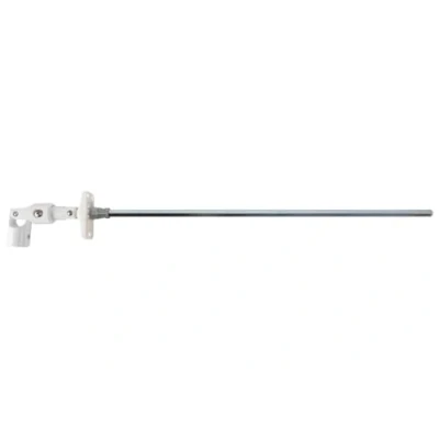 Immagine di Schellenberg 11112 Cuscinetto Girevole a 30 per manovella tapparelle, 45 x 22 mm, incl. Asta Esagonale con 7 mm Bordo e 300 di Lunghezza, Bianco, 7/45/22mm
