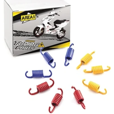 Immagine di Area1 frizione Molle Tuning Set per 107mm 50cc compatibile con Aerox Jog Neos, Runner, NRG TPH Zip, ET2 ET4 Sprint, Speedfight 2 3 4 Jetforce, GY6