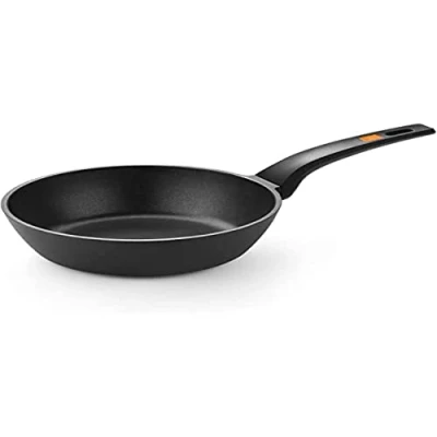 Immagine di Inox Efficient Iron Padella Fonda Antiaderente, in Alluminio Pressofuso, Adatta Ai Piani Cottura a Induzione, Nero