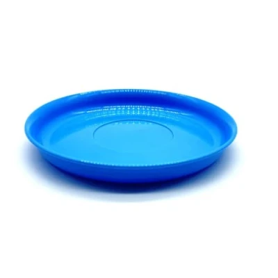 Immagine di Kimmel 21 000 2108 1 Piattino per Bambini, infrangibile, impilabile, Riutilizzabile, Plastica, Azzurro