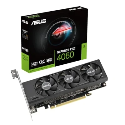 Immagine di Asus Scheda grafica NVIDIA GeForce RTX 4060 LP BRK OC 8 GB RAM GDDR6 DisplayPort, HDMI ™ G Sync , Low Profile