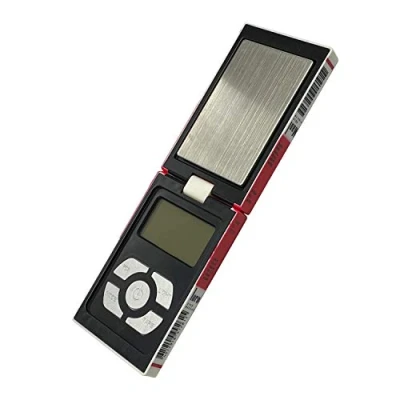 Immagine di Trimming Shop Elettronica Digitale Multi Funzionale Tasca Bilancia con Ack Lit LCD Display per Cucina, Gioielli, Pietre Preziose, Oro Bianco, 12.8 x 2.5 7.8 CM, CM