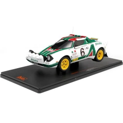 Immagine di Compatibile con Lancia Stratos HF N. 6 Waldegard/Thorszelius Rally Monte Carlo 1:18 IXO modelli 18RMC162B