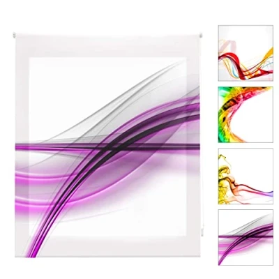 Immagine di Blindecor W V 04485 Tenda a Rullo traslucida con Stampa Digitale, 150 x 180 cm, Multicolore