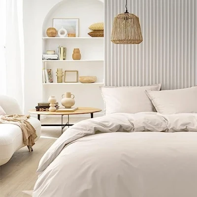 Immagine di ITC Set Copripiumino, Cotone, Palma, 240 x 220 cm
