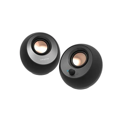 Immagine di CREATIVE Labs Pebble V3 Altoparlante Nero con Cavo e Senza 8 W