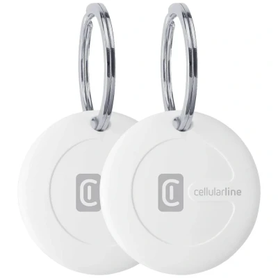 Immagine di Cellularline Tracy Duo Bluetooth Tracker Bianco