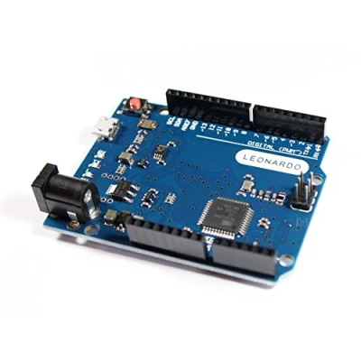 Immagine di Paradisetronic.com Leonardo Scheda di sviluppo compatibile con ATmega32U4, 5 V, 16 MHz, 100% Arduino