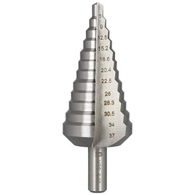 Immagine di Heller 22610 3 HSS Punta a gradini 6 37 mm Lunghezza totale 100 Alberino cilindrico 1 pz.
