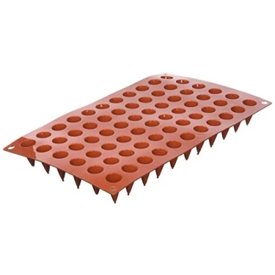 Immagine di Silikomart SF 131 Stampo in Silicone, a Forma di Cono, Rosso, 2.9 x 17.5 28.1 cm