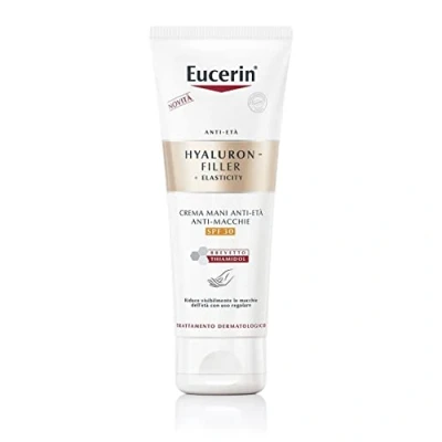 Immagine di Eucerin Hyaluron Filler + Elasticity Crema Mani Anti Età SPF 30 75ml