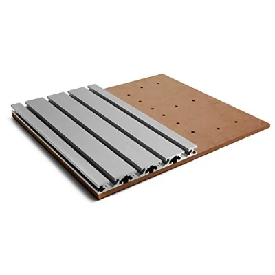 Immagine di Genmitsu CNC 3018 Accessori Aggiornamento Spoilboard in alluminio per 3040, funziona con kit di estensione asse Y 3018, compatibile la maggior parte dei router