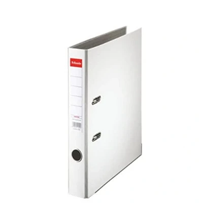 Immagine di Esselte Raccoglitore a Leva Formato A4, in Cartone Riciclato con Dorso da 5,2cm, Bianco, 1 Pezzo