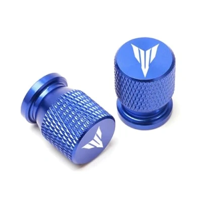 Immagine di Cappucci for valvole pneumatici compatibili con MT09 MT07 MT10 MT03 MT 09 07 03 10 TRACER 900 700 GT FZ09 XSR700 XSR900 2021 2022