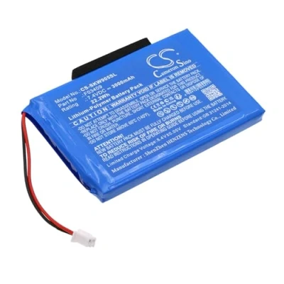 Immagine di TECHTEK batterie compatibile con [Satlink] ws 6902, 6905, 6905 only SE Version, 6906, 6906 6908, 6909, 6912, 6912 Digital SatelliteFinder, Ver