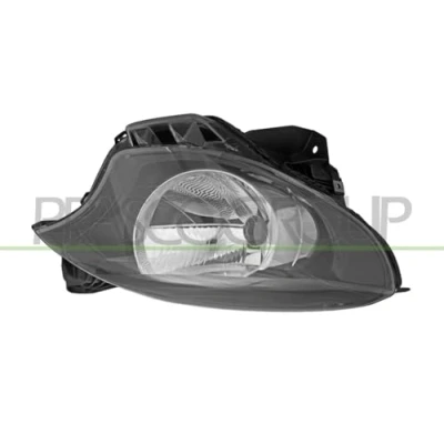Immagine di PRASCO RN2014804 fari Sx H4 nero senza motore regolazione assetto RENAULT: TWINGO 2
