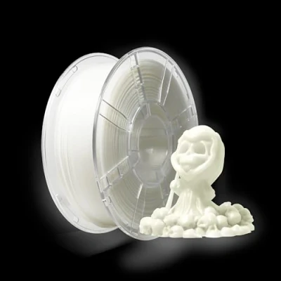 Immagine di iBOSS filamento PLA+ 1,75 mm, Glow In The Dark, precisione dimensionale: ± 0,02 di stampa 3D 1 kg, bobina, Luminescent PLA Plus, si adatta alla maggior parte delle stampanti
